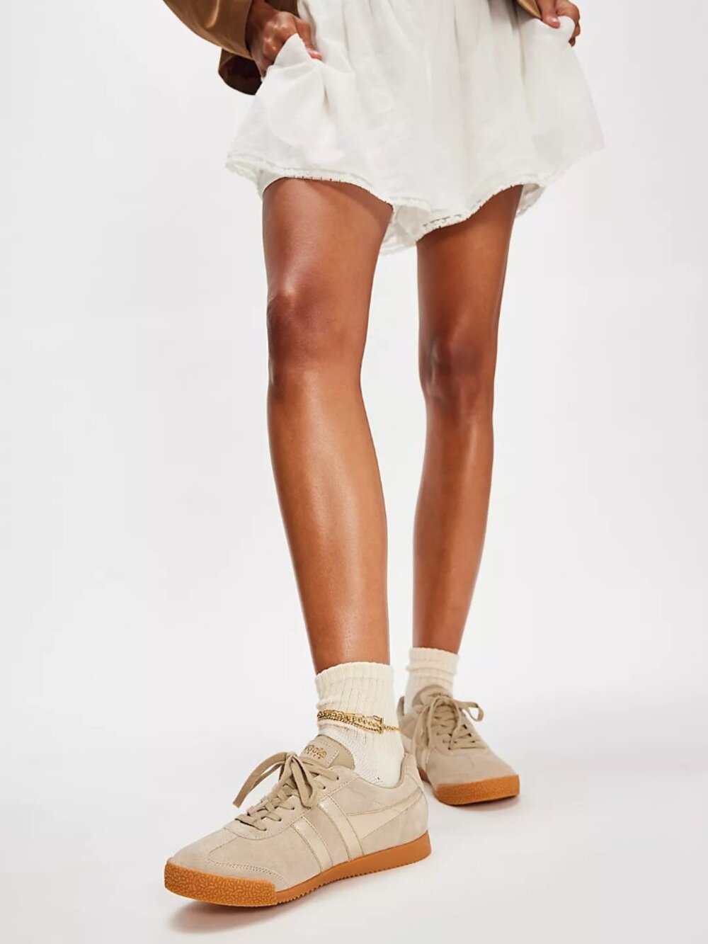 Free People Gola Harrier Mirror Sneakers US8.5